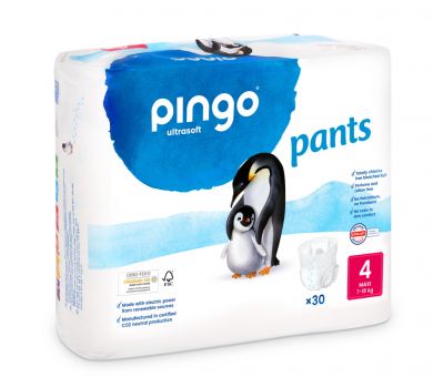 30 St. Pingo Pants MAXI Größe 4 (7-18 kg)  Beutel 
